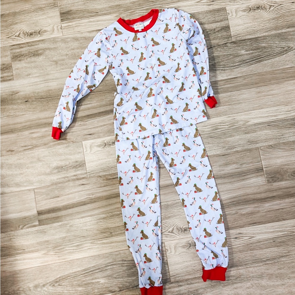 Southern Sass Smocks Christmas Pajamas size 10